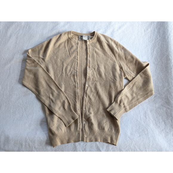 Jaeger Vintage 100% Scottish Cashmere Cardigan Sweater Size 34 EU Quiet Luxury - Picture 13 of 16